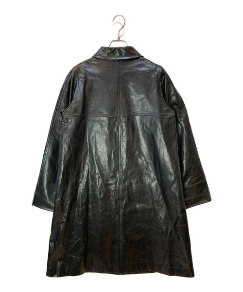 ANAYI（アナイ）ANAYI (アナイ) レザーコート ブラック サイズ:Mの古着・服飾アイテム