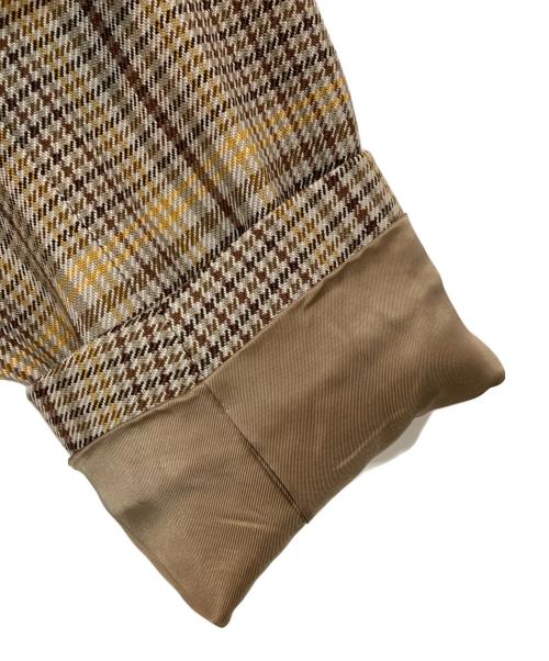 AURALEE（オーラリー）AURALEE (オーラリー) WOOL SERGE CHECK JACKET ベージュ サイズ:3の古着・服飾アイテム