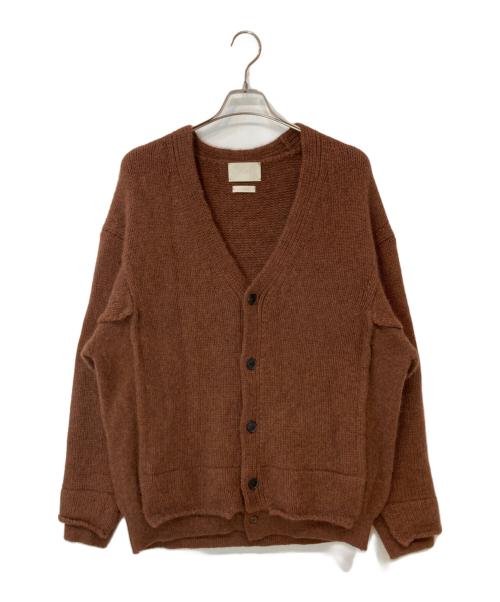 YOKE（ヨーク）YOKE (ヨーク) CONNECTING CARDIGAN(コネクティングカーディガン) ブラウン サイズ:2の古着・服飾アイテム