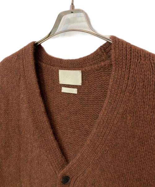 YOKE（ヨーク）YOKE (ヨーク) CONNECTING CARDIGAN(コネクティングカーディガン) ブラウン サイズ:2の古着・服飾アイテム