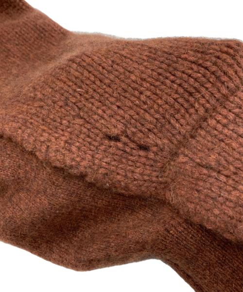 YOKE（ヨーク）YOKE (ヨーク) CONNECTING CARDIGAN(コネクティングカーディガン) ブラウン サイズ:2の古着・服飾アイテム