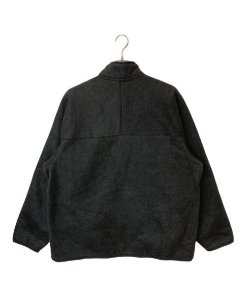 BLURHMS（ブラームス）blurhms (ブラームス) Pe/Silk Fleece ZIP Jacket(ポリエステル/シルクフリースジップジャケット) HeatherBlack サイズ:4の古着・服飾アイテム