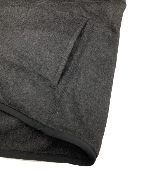 BLURHMS（ブラームス）blurhms (ブラームス) Pe/Silk Fleece ZIP Jacket(ポリエステル/シルクフリースジップジャケット) HeatherBlack サイズ:4の古着・服飾アイテム