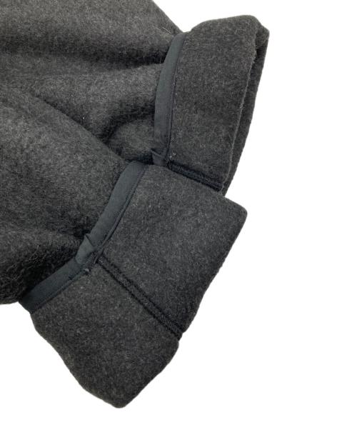 BLURHMS（ブラームス）blurhms (ブラームス) Pe/Silk Fleece ZIP Jacket(ポリエステル/シルクフリースジップジャケット) HeatherBlack サイズ:4の古着・服飾アイテム