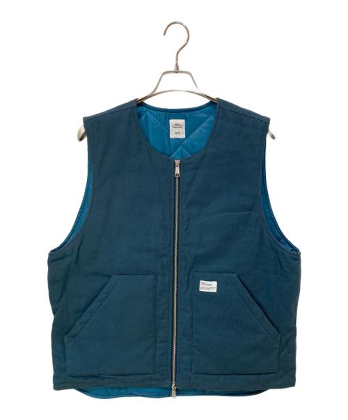 BEDWIN &THE HEARTBREAKERS（ベドウィンアンドザ ハートブレイカーズ）BEDWIN &THE HEARTBREAKERS (ベドウィンアンドザ ハートブレイカーズ) DUCK VEST ブルー サイズ:-の古着・服飾アイテム