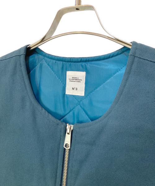 BEDWIN &THE HEARTBREAKERS（ベドウィンアンドザ ハートブレイカーズ）BEDWIN &THE HEARTBREAKERS (ベドウィンアンドザ ハートブレイカーズ) DUCK VEST ブルー サイズ:-の古着・服飾アイテム