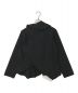 tricot COMME des GARCONS (トリココムデギャルソン) 02SS アシンメトリーデザイン ジャケット ブラック サイズ:M：13000円