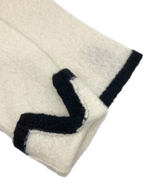 L'appartement（アパルトモン）L'Appartement (アパルトモン) Bicolor Knit Cardigan(バイカラーカーディガン) ホワイト サイズ:-の古着・服飾アイテム