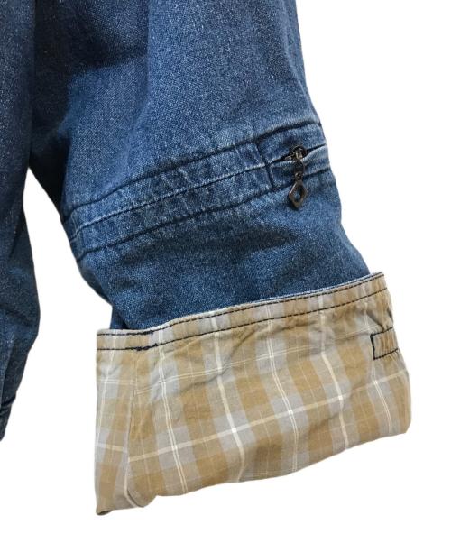 THE CORONA UTILITY（コロナユーティリティ）THE CORONA UTILITY (コロナユーティリティ) TREK TRAVELER SHORT ジャケット Blue Denim w/ Special Bio Wash サイズ:XLの古着・服飾アイテム