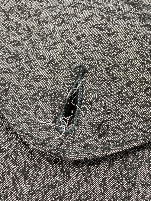 POST O'ALLS（ポストオーバーオールズ）POST O'ALLS (ポストオーバーオールズ) Royal Traveler Vest Cotton Brocade Polar グレー サイズ:XLの古着・服飾アイテム