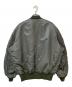 ALPHA INDUSTRIES (アルファインダストリーズ) WAIPER別注 MA-1 フライトジャケット JAPAN FIT オリーブ サイズ:4L：14000円