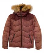 TORNADO MARTトルネードマート）の古着「レザーダウンジャケット」｜レッド