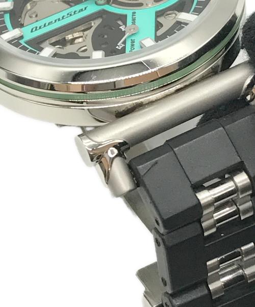 ORIENT STAR（オリエントスター）ORIENT STAR (オリエントスター) Retro Future ロードバイクモデル ニューカラー リストウォッチ ブラック×グリーン サイズ:-の古着・服飾アイテム