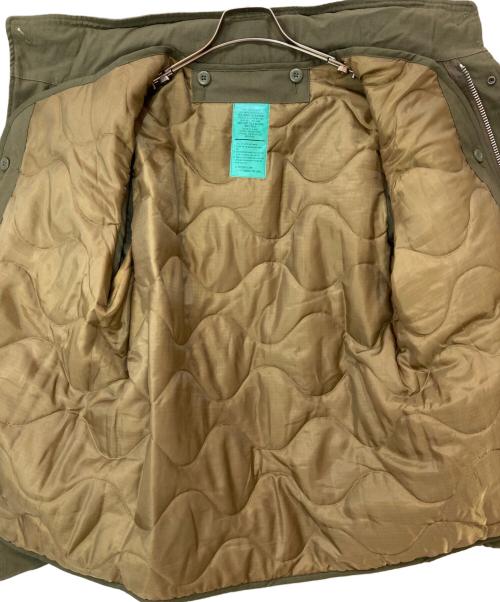 HOUSTON（ヒューストン）HOUSTON (ヒューストン) M-65 JACKET with LINER カーキ サイズ:REGULAR SMALLの古着・服飾アイテム