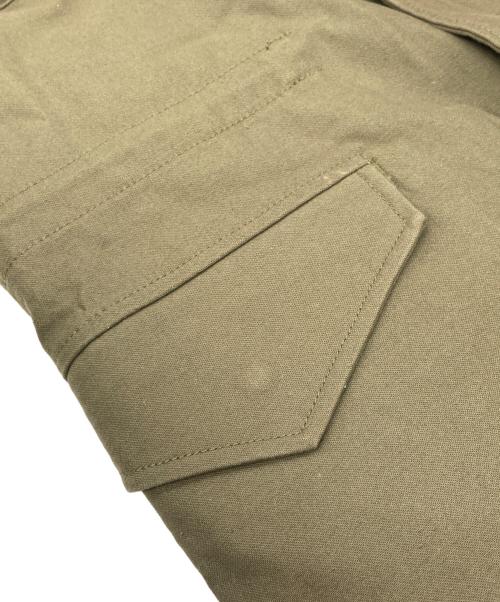 HOUSTON（ヒューストン）HOUSTON (ヒューストン) M-65 JACKET with LINER カーキ サイズ:REGULAR SMALLの古着・服飾アイテム