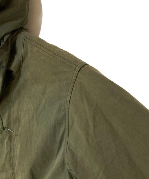 HOUSTON（ヒューストン）HOUSTON (ヒューストン) M-65 モッズコート カーキ サイズ:XX-SMALLの古着・服飾アイテム