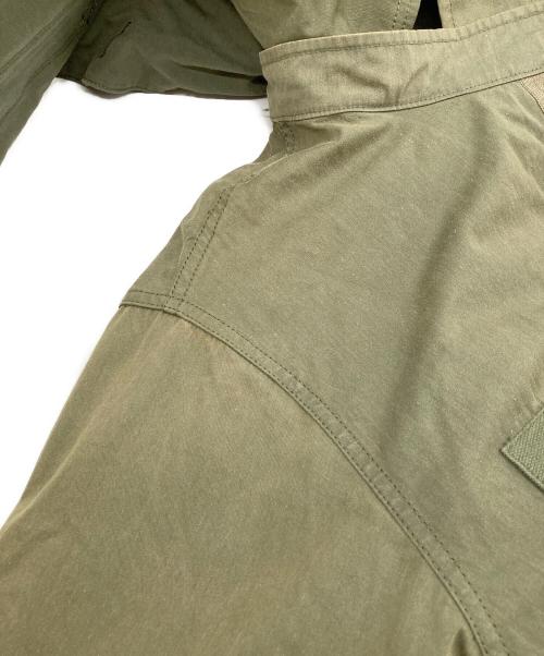 HOUSTON（ヒューストン）HOUSTON (ヒューストン) M-65 モッズコート カーキ サイズ:XX-SMALLの古着・服飾アイテム