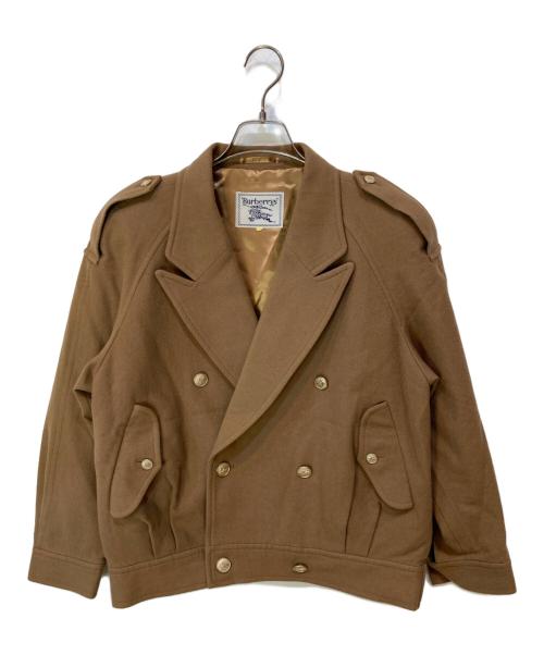 Burberry's（バーバリー）Burberry's (バーバリーズ) 金釦ウールダブルジャケット ベージュ サイズ:71の古着・服飾アイテム