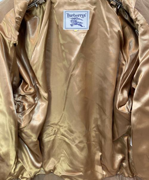 Burberry's（バーバリー）Burberry's (バーバリーズ) 金釦ウールダブルジャケット ベージュ サイズ:71の古着・服飾アイテム
