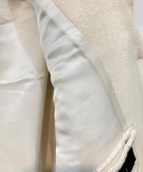 GUCCI（グッチ）GUCCI (グッチ) カシミヤウールコート アイボリー サイズ:44の古着・服飾アイテム