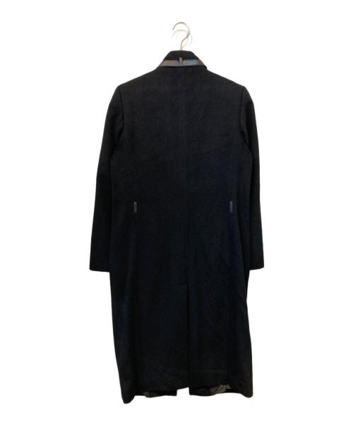 GUCCI（グッチ）GUCCI (グッチ) カシミヤ混ジップアップコート ブラック サイズ:42の古着・服飾アイテム