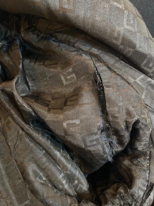 GUCCI（グッチ）GUCCI (グッチ) カシミヤ混ジップアップコート ブラック サイズ:42の古着・服飾アイテム