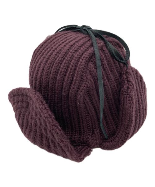 South2 West8（サウスツー ウエストエイト）south2 west8 (サウスツー ウエストエイト) Bomber Cap - W/A Knit(ボンバーキャップ-W/Aニット) ブラック サイズ:-の古着・服飾アイテム