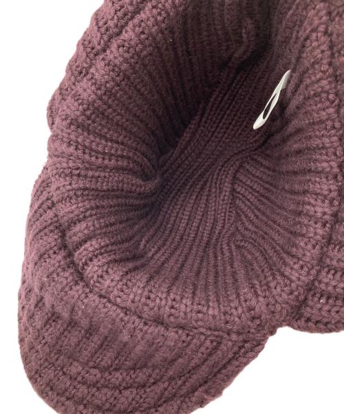 South2 West8（サウスツー ウエストエイト）south2 west8 (サウスツー ウエストエイト) Bomber Cap - W/A Knit(ボンバーキャップ-W/Aニット) ブラック サイズ:-の古着・服飾アイテム