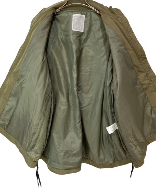 BEARDSLEY（ビアズリー）BEARDSLEY (ビアズリー) フレアMA-1ブルゾン カーキ サイズ:Fの古着・服飾アイテム