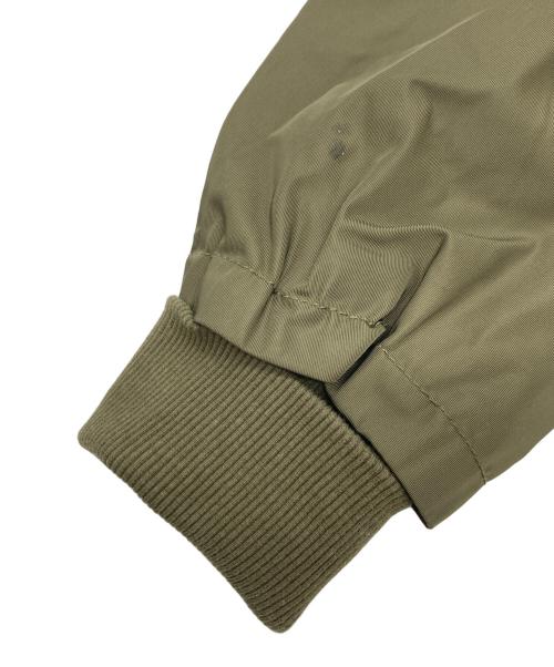 BEARDSLEY（ビアズリー）BEARDSLEY (ビアズリー) フレアMA-1ブルゾン カーキ サイズ:Fの古着・服飾アイテム