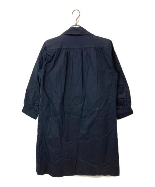 Yves Saint Laurent（イヴサンローラン）Yves Saint Laurent (イヴサンローラン) ライナー付 金ボタントレンチコート ネイビー サイズ:Sの古着・服飾アイテム