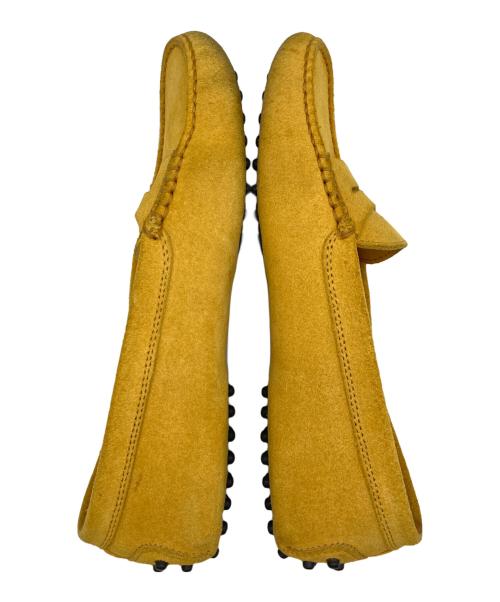 TOD'S（トッズ）TOD'S (トッズ) ゴンミーニ スエードドライビングシューズ イエロー サイズ:36の古着・服飾アイテム