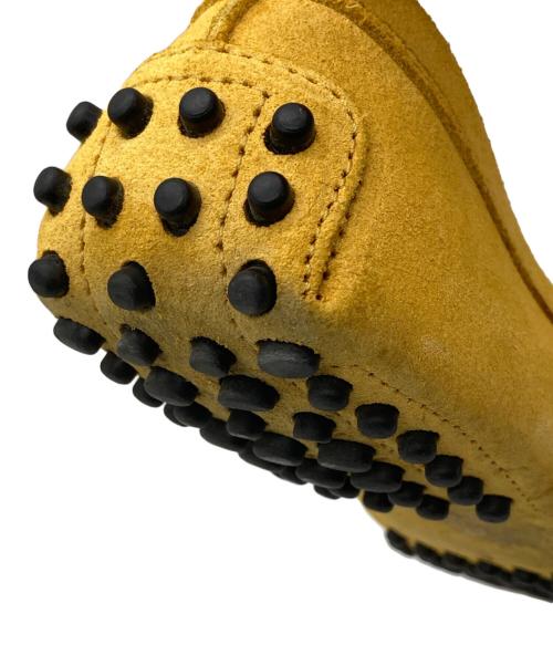 TOD'S（トッズ）TOD'S (トッズ) ゴンミーニ スエードドライビングシューズ イエロー サイズ:36の古着・服飾アイテム