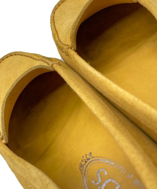 TOD'S（トッズ）TOD'S (トッズ) ゴンミーニ スエードドライビングシューズ イエロー サイズ:36の古着・服飾アイテム