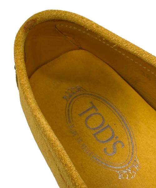 TOD'S（トッズ）TOD'S (トッズ) ゴンミーニ スエードドライビングシューズ イエロー サイズ:36の古着・服飾アイテム