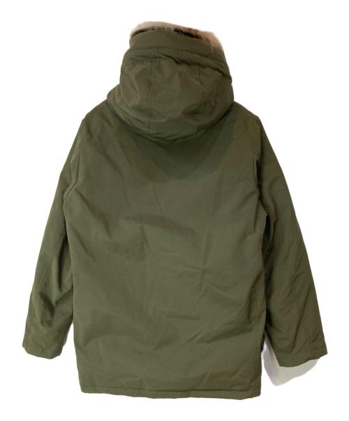 DANTON（ダントン）DANTON (ダントン)  FUR DOWN メンズファーダウン オリーブ サイズ:40の古着・服飾アイテム