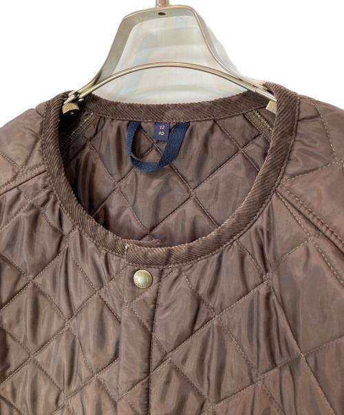 LAVENHAM（ラベンハム）LAVENHAM (ラベンハム) キルティングコート ブラウン サイズ:40の古着・服飾アイテム
