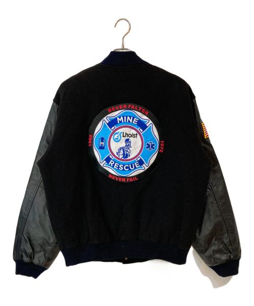 PORT AUTHORITY（ポートオーソリティ）PORT AUTHORITY (ポートオーソリティ) スタジャン ブラック サイズ:Lの古着・服飾アイテム