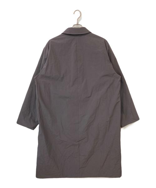 ATON（エイトン）ATON (エイトン) Air Weather Balmacaan Coat(エアーウェザーバルマカーンコート) グレー サイズ:06の古着・服飾アイテム