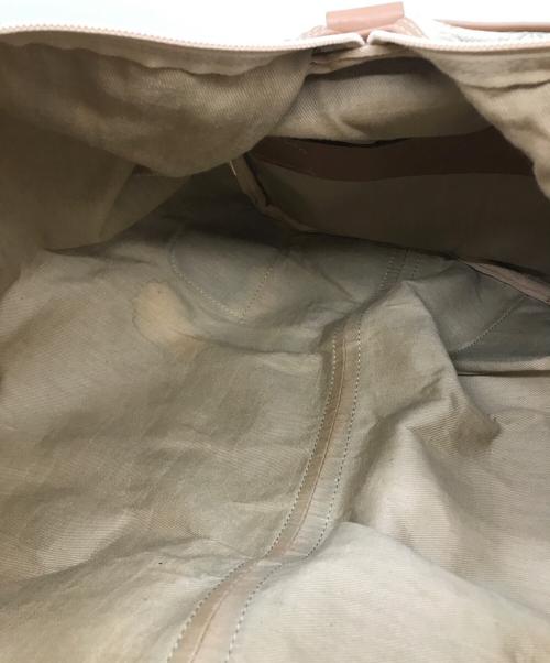 Christian Dior（クリスチャン ディオール）Christian Dior (クリスチャン ディオール) ハニカム柄 ボストンバッグ ベージュの古着・服飾アイテム