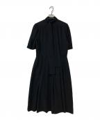 GIVENCHY HI FORMALジバンシー ハイ フォーマル）の古着「半袖ワンピース」｜ブラック