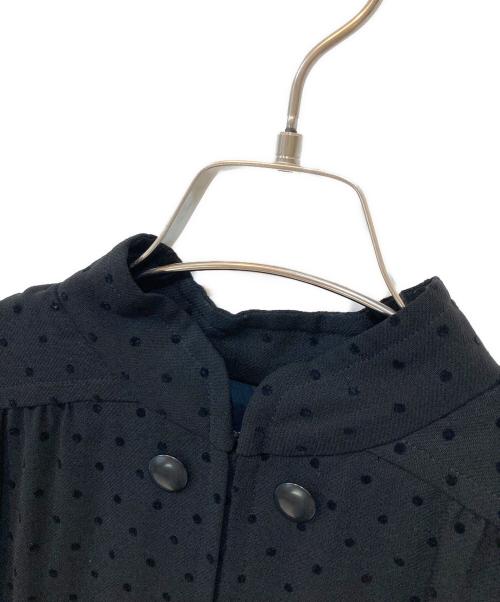 GIVENCHY HI FORMAL（ジバンシー ハイ フォーマル）GIVENCHY HI FORMAL (ジバンシー ハイ フォーマル) 半袖ワンピース ブラック サイズ:12の古着・服飾アイテム