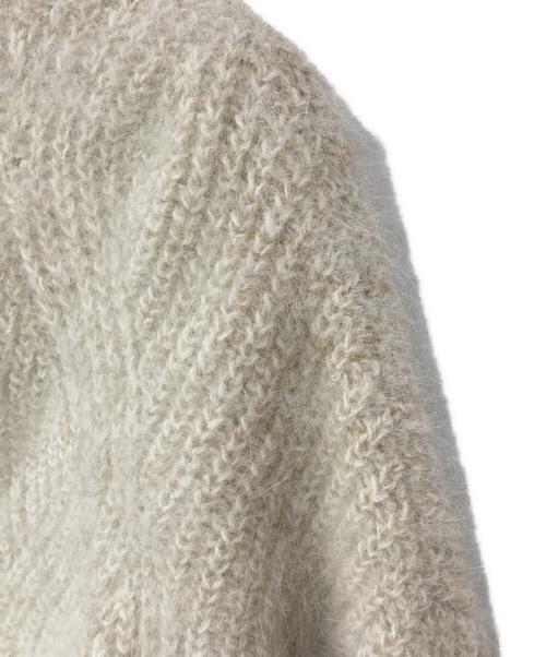 BATONER（バトナ―）BATONER (バトナ―) FOX-WOOL CARDIGAN ベージュ サイズ:2の古着・服飾アイテム