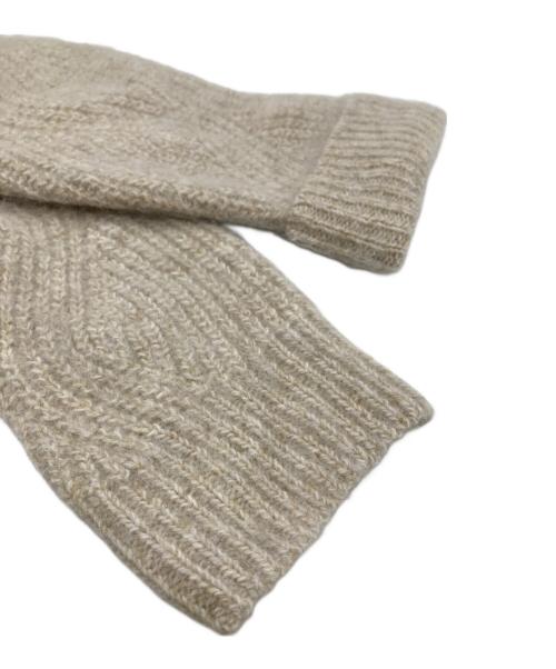 BATONER（バトナ―）BATONER (バトナ―) FOX-WOOL CARDIGAN ベージュ サイズ:2の古着・服飾アイテム