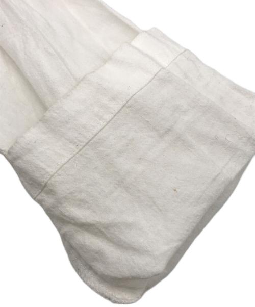 nest Robe（ネストローブ）nest Robe (ネストローブ) 近江晒目メニーギャザースモック ホワイト サイズ:Fの古着・服飾アイテム