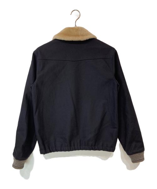 A.P.C.（アーペーセー）A.P.C. (アーペーセー) ファー襟ウールジャケット ブラック サイズ:Sの古着・服飾アイテム