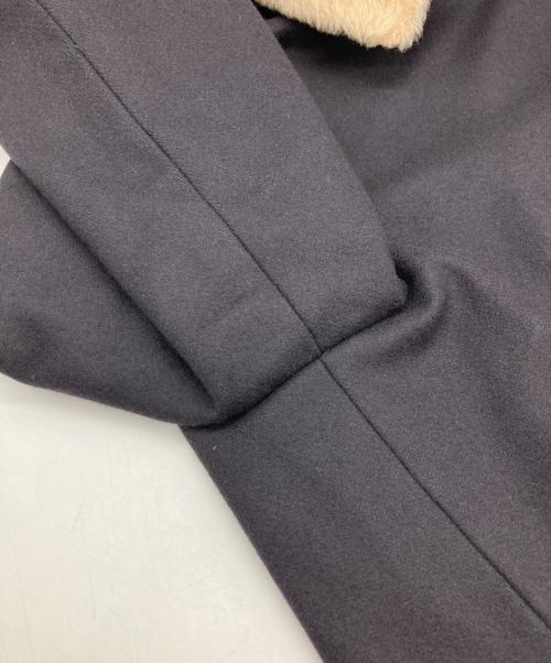 A.P.C.（アーペーセー）A.P.C. (アーペーセー) ファー襟ウールジャケット ブラック サイズ:Sの古着・服飾アイテム