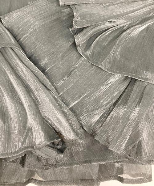 anuans（アニュアンス）anuans (アニュアンス) ドッキングニットワンピース ベージュ×ブラック サイズ:Mの古着・服飾アイテム