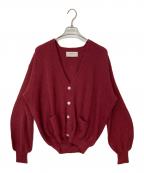 peruvian connectionペルビアンコネクション）の古着「80s アルパカカーディガン」｜レッド