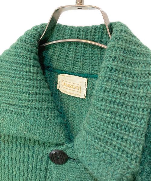 BRENT（ブレント）BRENT (ブレント) 60s~ カーディガン グリーン サイズ:不明の古着・服飾アイテム